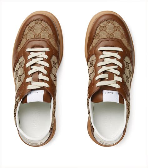 what type of brown are gucci sneakers|Gucci gg sneakers women.